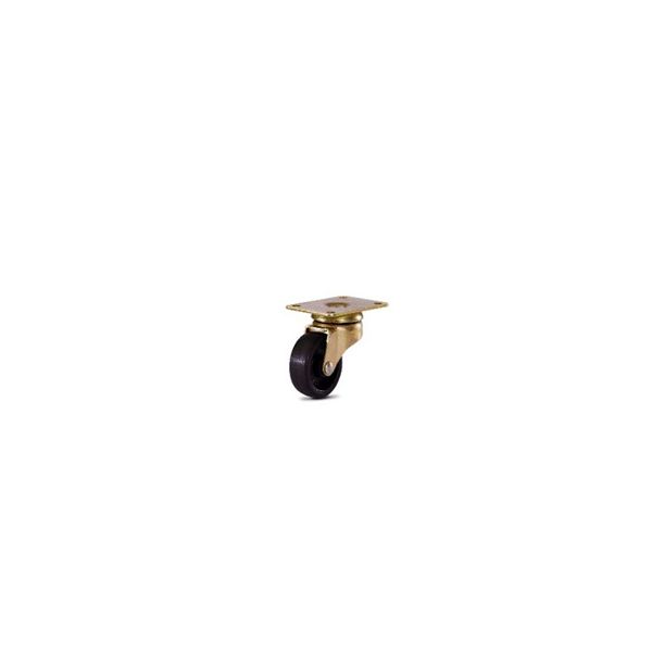 COLSON ROD GIR FREEZER 1.5/8 C/ PLACA RODA NYLON 125KG GLP. 1.5/8.NY.FP