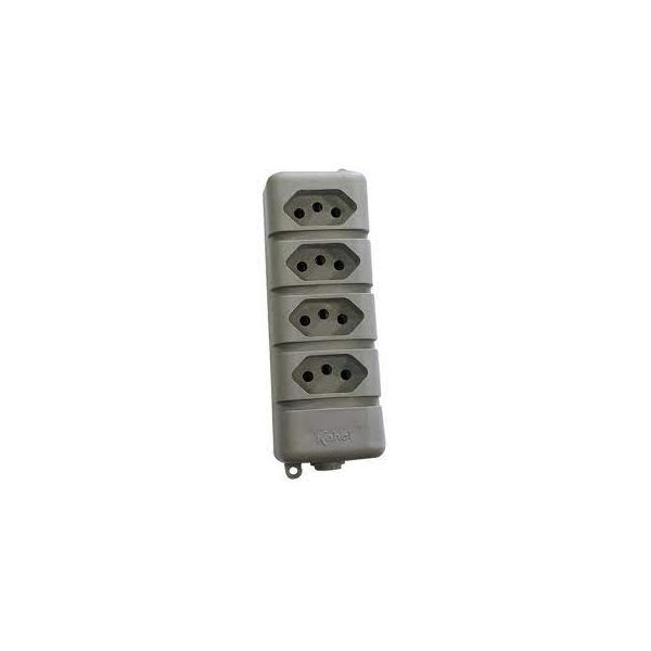 KAHEL TOMADA BARRA QUADRUPLA 10A/20A 2P+T CZ BIAMPER