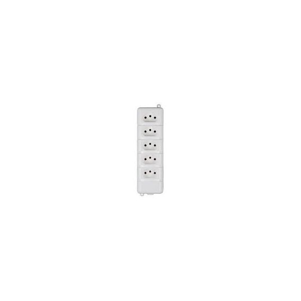 KAHEL TOMADA BARRA QUINTUPLA 10A/20A 2P+T BR BIAMPER