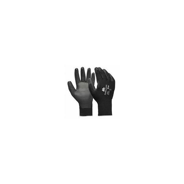 MARLUVAS LUVA PU BLACK P (50M-PU T-7)