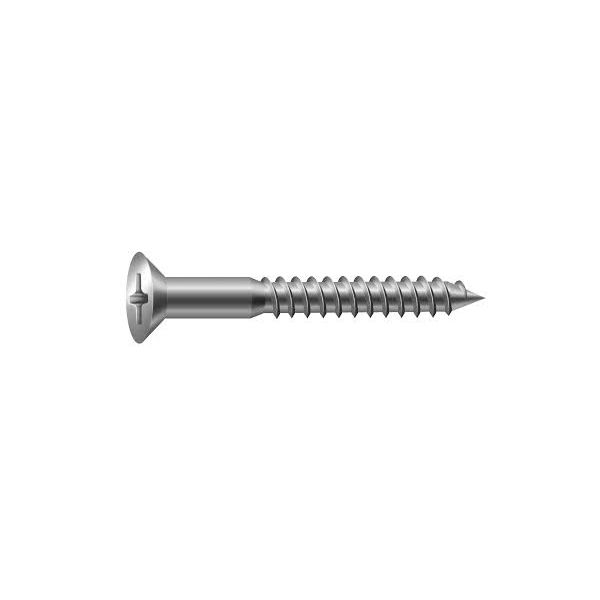 JOMARCA PF MADEIRA CHATO PHILIPS 2,5 X 12 ZINCADO C/1000