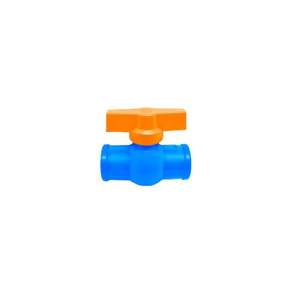 REBOUÇAS REGISTRO ESFERA IRRIGAÇÃO 32MM AZUL C/05