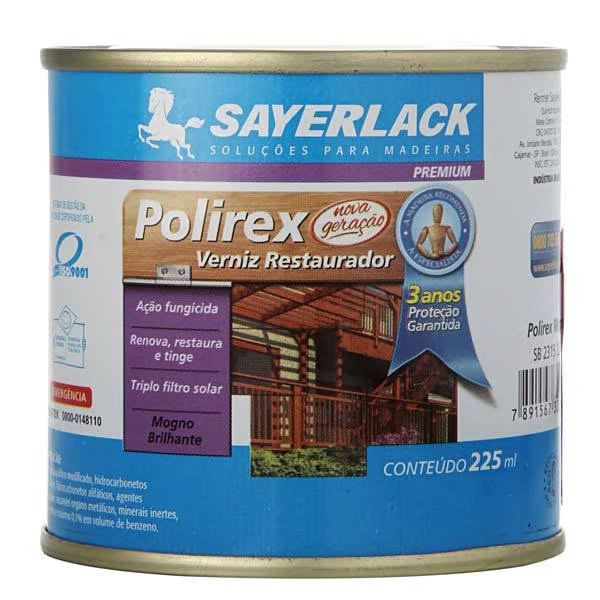 SAYERLACK VERNIZ POLIREX MOGNO 225ML