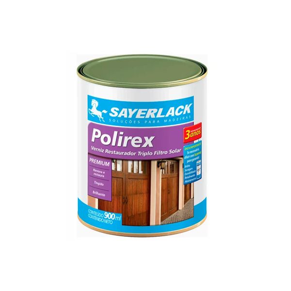 SAYERLACK VERNIZ POLIREX IMBUIA 900ML