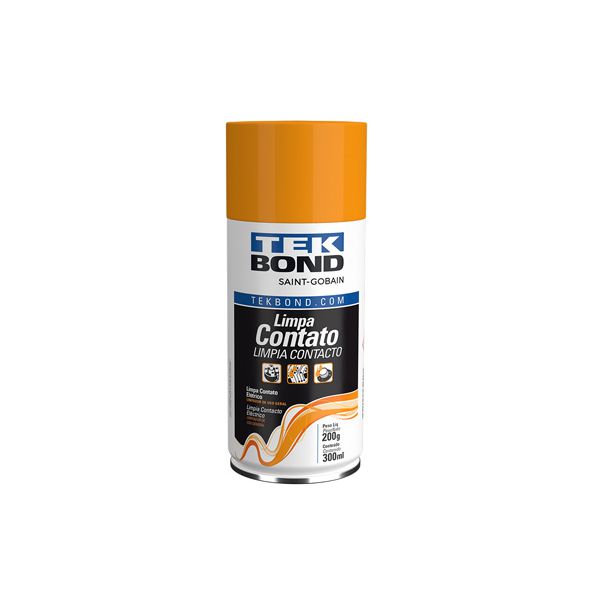 TEK BOND SPRAY LIMPA CONTATO 300ML