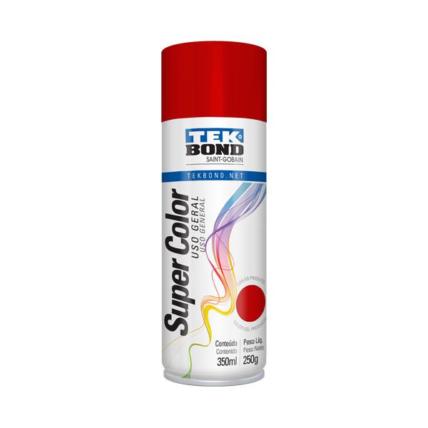 TEK BOND SPRAY VERMELHO USO GERAL 350ML / 250G