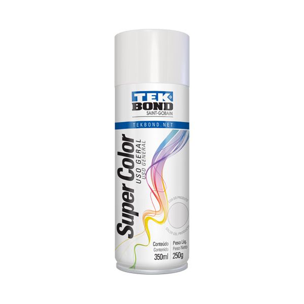 TEK BOND SPRAY BRANCO FOSCO USO GERAL 350ML / 250G