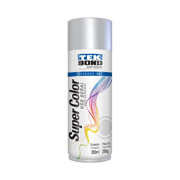 TEK BOND SPRAY ALUMINIO USO GERAL 350ML / 250G