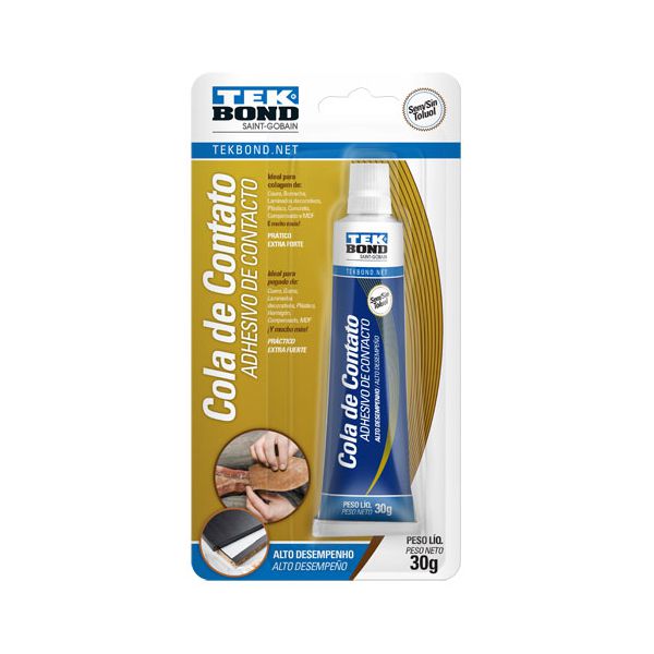 TEK BOND COLA CONTATO BLISTER 30G