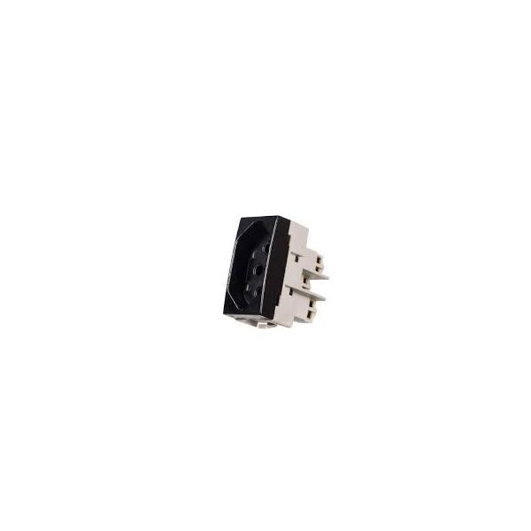 MARGIRIUS EBONY CLEAN TOMADA PADRÃO BRASILEIRO 2P + T 10A 250V