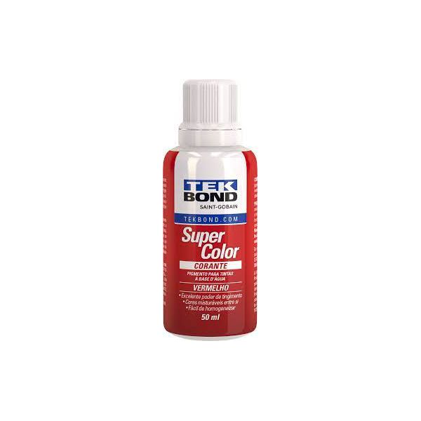 TEK BOND CORANTE LIQUIDO VERMELHO