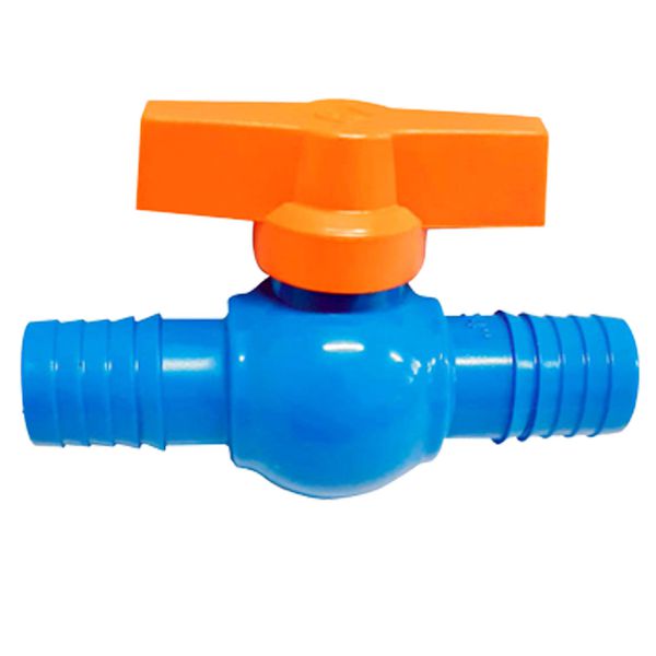 REBOUÇAS REGISTRO ESFERA C/ UNIÃO DENTADO 3/4 AZUL C/10