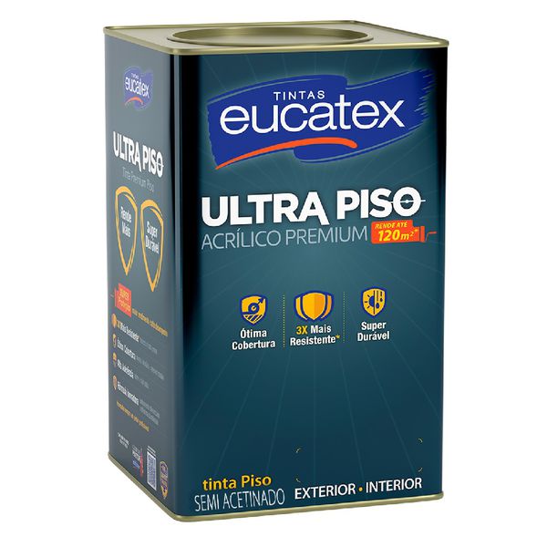 EUCATEX EUCALAR PISO CINZA ESCURO 18LT