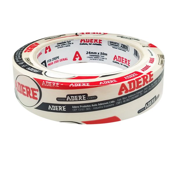 ADERE FITA CREPE USO GERAL 24MM X 50M (423)