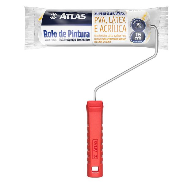 ATLAS ROLO ANTI RESPINGO LÃ SINTÉTICA 15CM