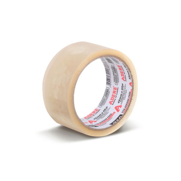 ADERE FITA EMBALAGEM TRANSPARENTE 45MMX40M