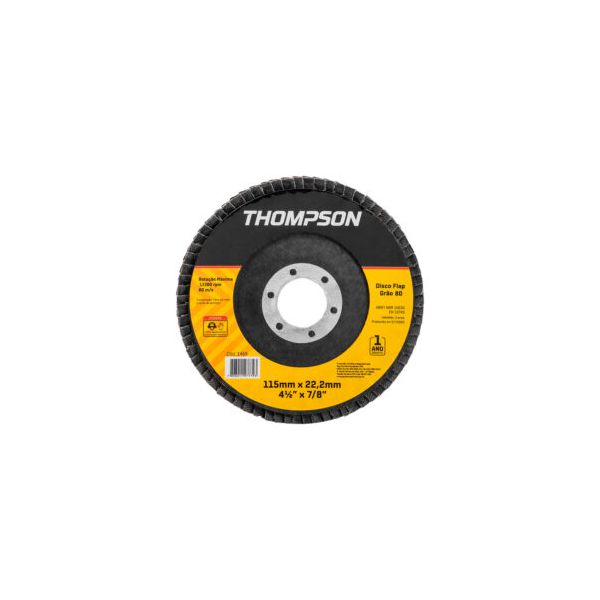 THOMPSON DISCO FLAP 4.1/2” GRÃO 120