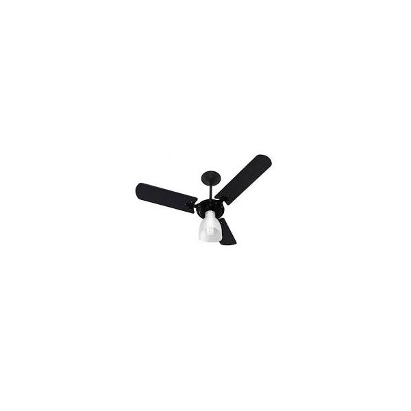 VENTI DELTA VENTILADOR NEW DELTA LIGHT PRETO/MOGNO 127V (38 3119)