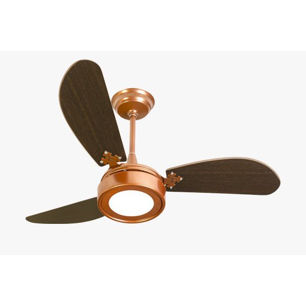 VENTI DELTA VENTILADOR NEW LIGTH LED COBRE 127V (38-3181)