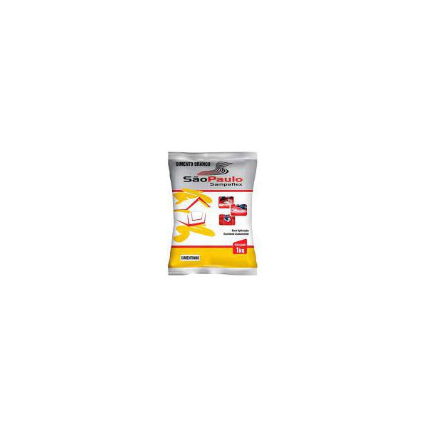 SAMPAFLEX CIMENTO BRANCO 1KG