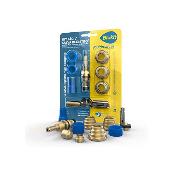 BLUKIT REPARO REGISTRO KIT 10 EM 1