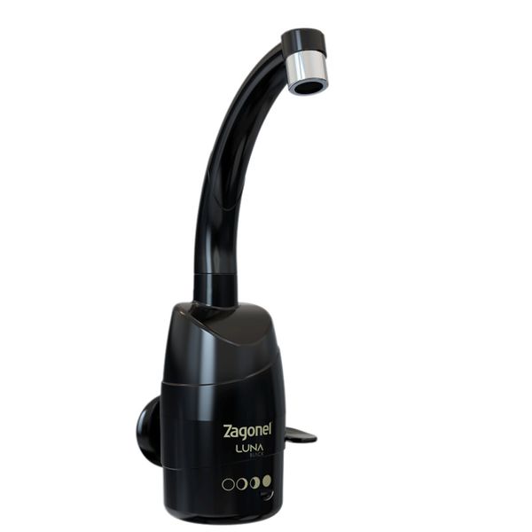 ZAGONEL TORNEIRA 4 TEMP. LUNA 220V X 5500W BLACK (604319)