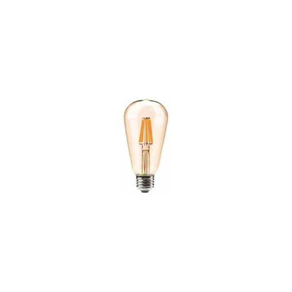 FOXLUX LAMPADA LED FILAMENTO DMZ ST64 E27 4W 2200k 127V