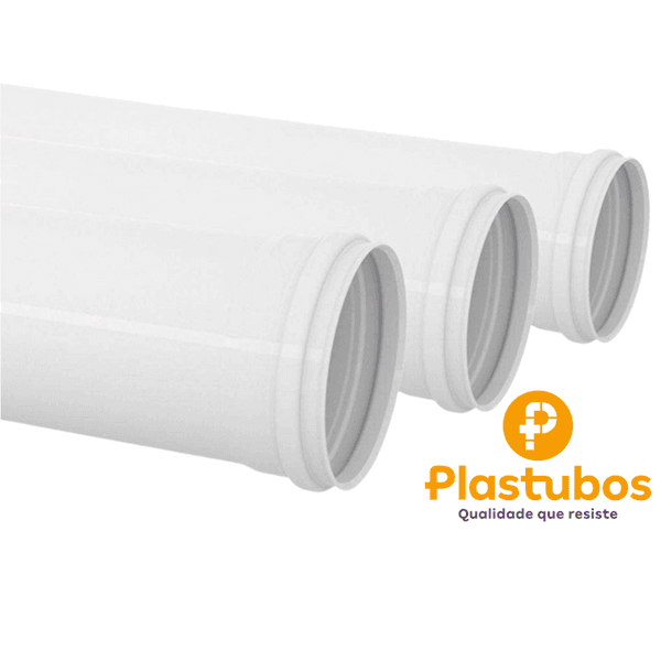 PLASTUBOS TUBO ESGOTO 100MMX6MT
