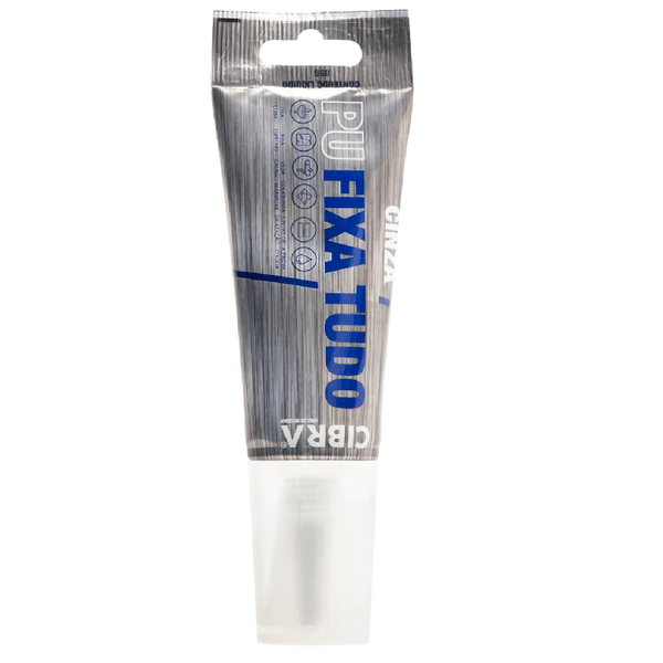CIBRAFLEX PU FIXA TUDO CINZA 85G
