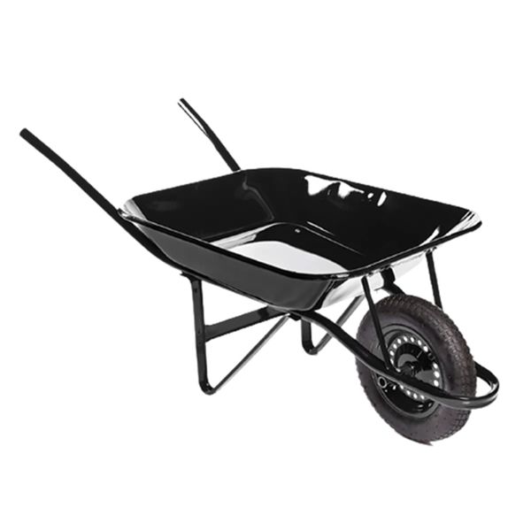 METALPAMA CARRINHO DE MÃO 60L PT PNEU C/CAMARA (FRENTE RETA)