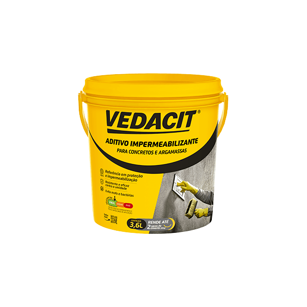 OTTO VEDACIT GALÃO 3,6L