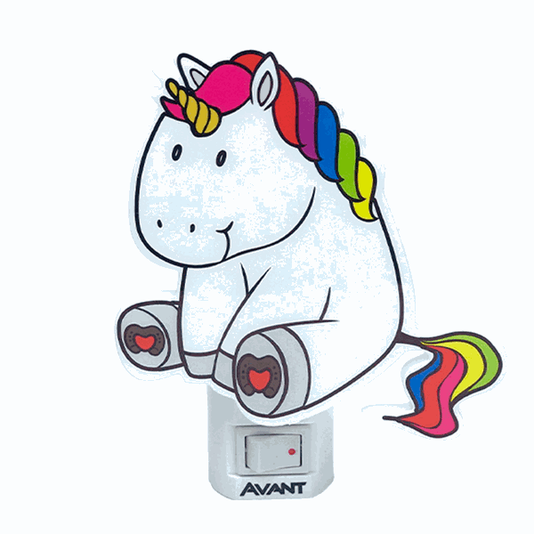 AVANT LAMPADA LED LUZ NOTURNA UNICORNIO 3000K X 1W BIVOLT