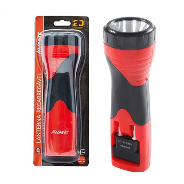 AVANT LANTERNA RECARREGAVEL LED 1W BIVOLT 
