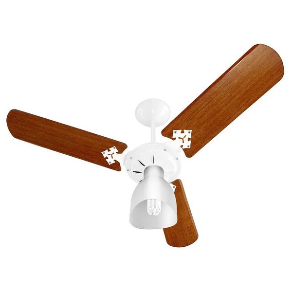 VENTI DELTA VENTILADOR NEW VENTURA FLOW BRANCO/MOGNO127V (52 3102)