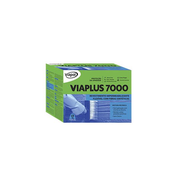 VIAPOL VIAPLUS 7000 FIBRAS CX 18KG