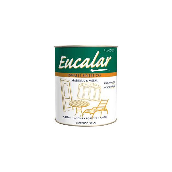 EUCATEX EUCALAR ESMALTE CINZA MÉDIO 900ML