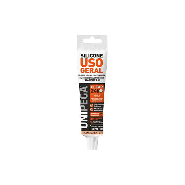 UNIPEGA SILICONE HIBRIDO INCOLOR 50ML