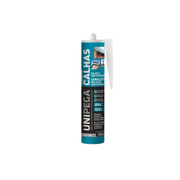 UNIPEGA VEDA CALHAS CINZA 280ML
