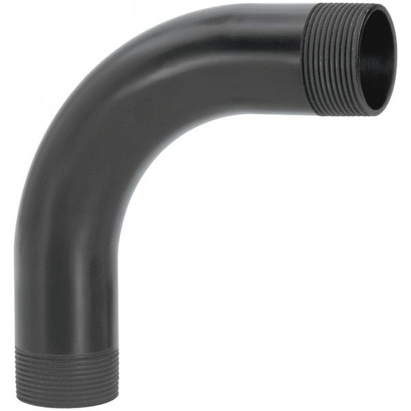 AMANCO CURVA PVC PRETA ELETRO 90X1/2