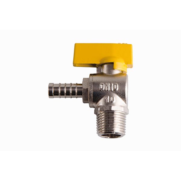 ASTRA VALVULA GÁS 90 ROSCA MACHO 1/2" - ESPIGA
