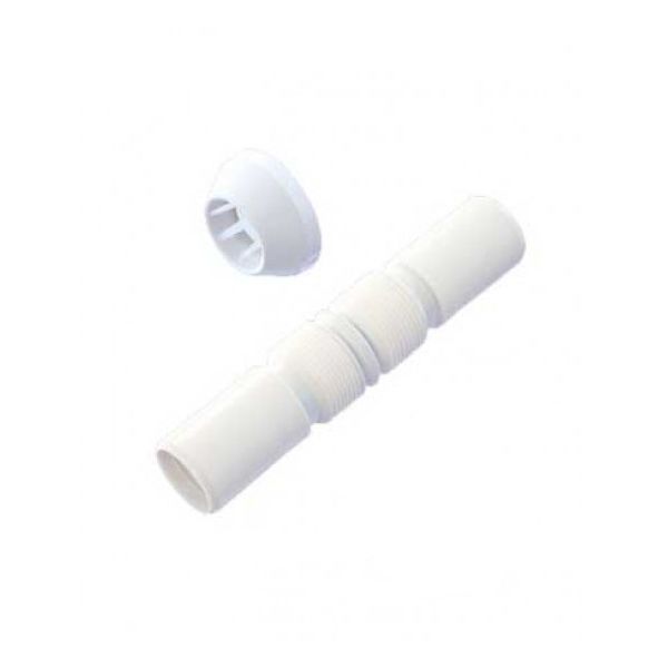 FERE TUBO LIGAÇÃO SANFONADO PVC BRANCO