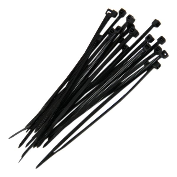 FOXLUX ABRAÇADEIRA NYLON PRETA 200 X 3,5 C/ 100 UN