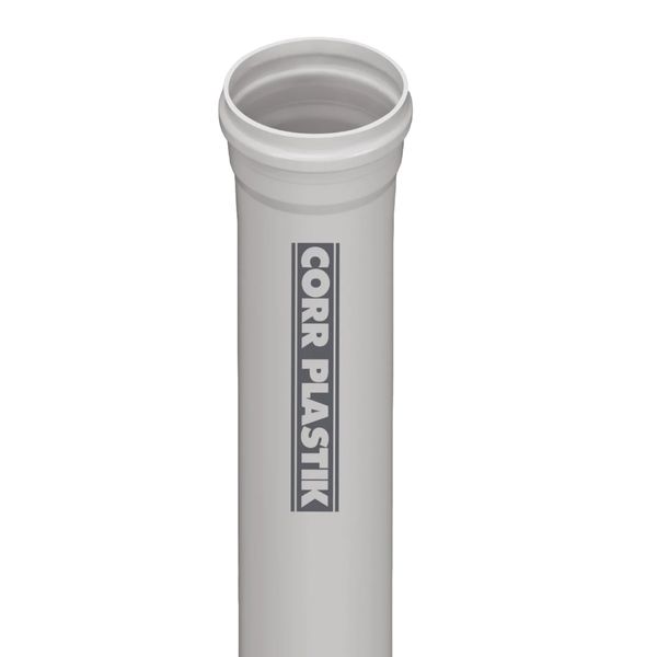 CORR PLASTIK TUBO ESGOTO 50MMX6MT