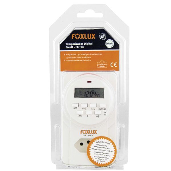 FOXLUX TEMPORIZADOR DIGITAL BIVOLT TIMER