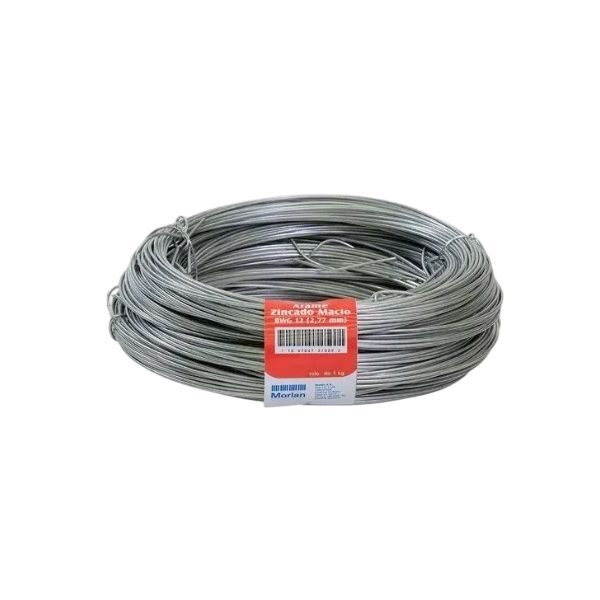 MORLAN ARAME GALVANIZADO Nº 12 (2,77MM)