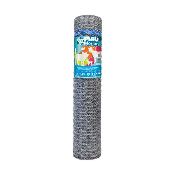 MORLAN TELA ARAME MANGUEIRÃO 3" FIO 18 X 1,50M X 50M