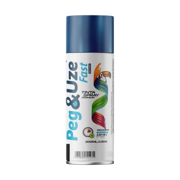 PEG&USE SPRAY METÁLICA AZUL 300ML/130G
