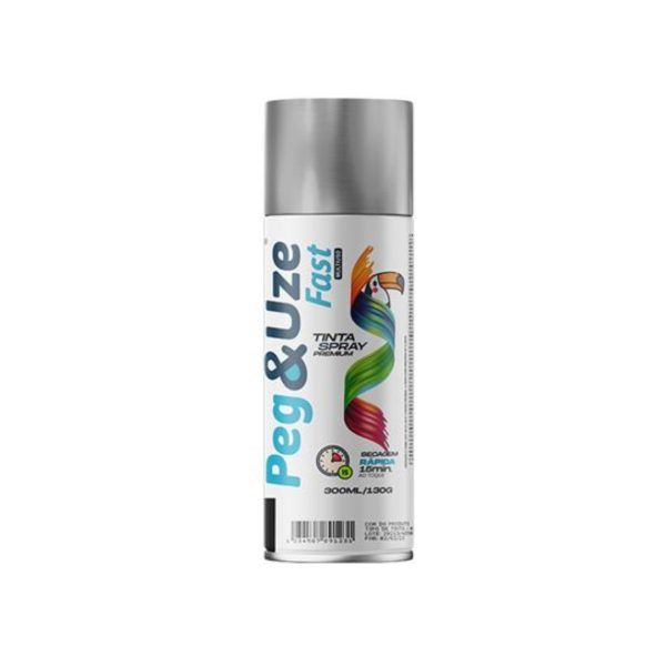 PEG&USE SPRAY METÁLICA CROMADA 300ML/130G