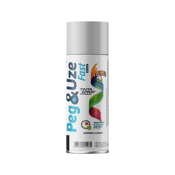 PEG&USE SPRAY USO GERAL CINZA CLARO 300ML/130G