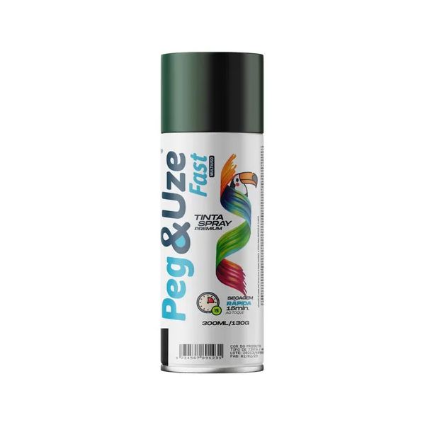PEG&USE SPRAY USO GERAL VERDE ESCURO 300ML/130G